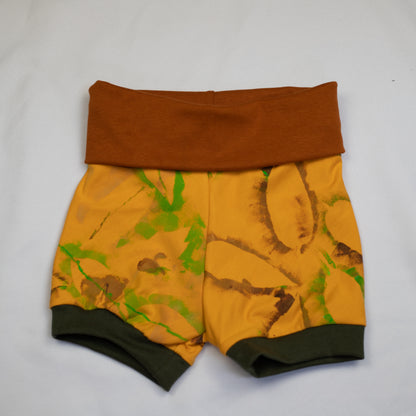 Foldover Shorts 86-98 Hand Dyed