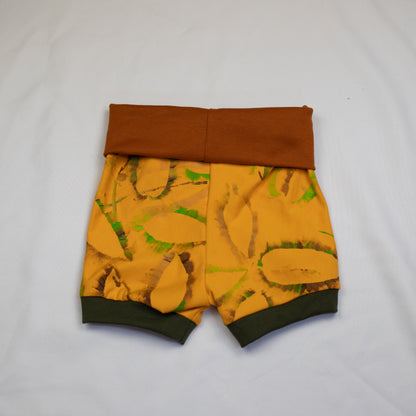 Foldover Shorts 86-98 Hand Dyed