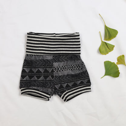 Zero Waste Foldover Shorts Lines 68-74