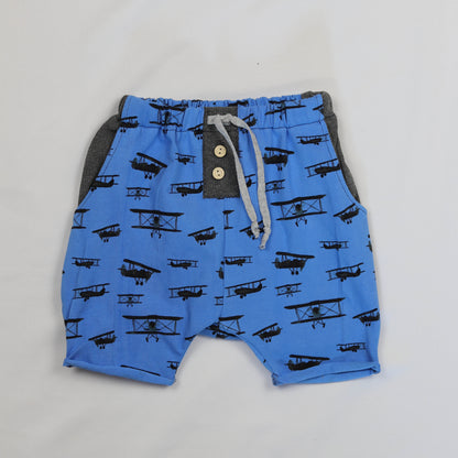 Shorts Plane Blue 80-86