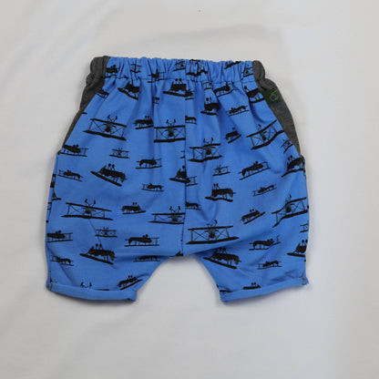 Shorts Plane Blue 80-86