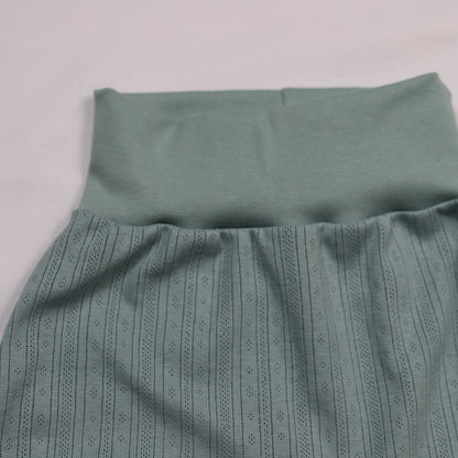 Harembroekje Pointelle Vintagegreen