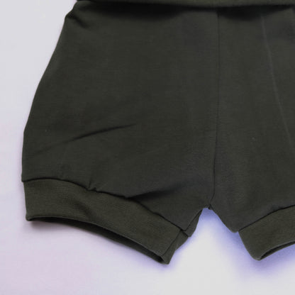 Foldover Shorts Olive