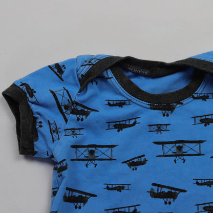 Tweedehands Romper Plane Blue 92-98