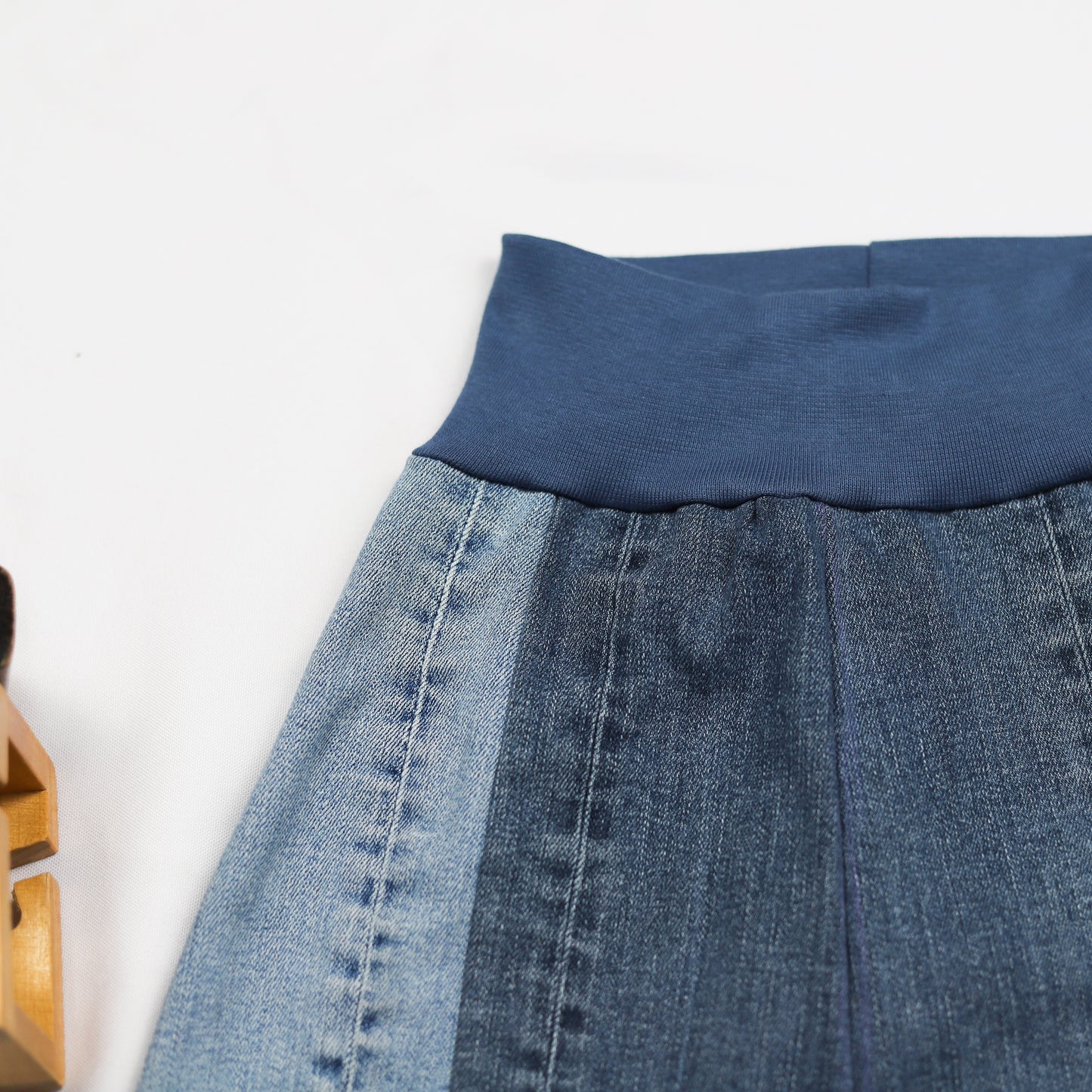 Vintage Denim Two-Tone Harem Blue 80-86