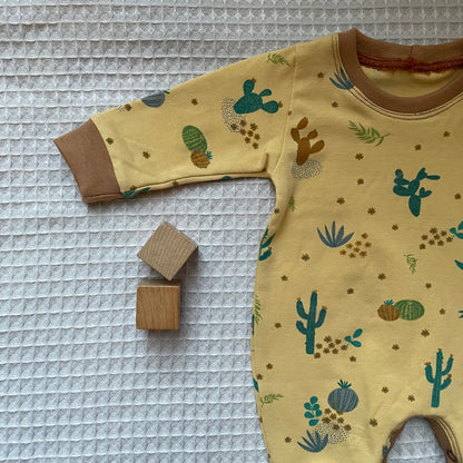 Onesie Yellow Cacti